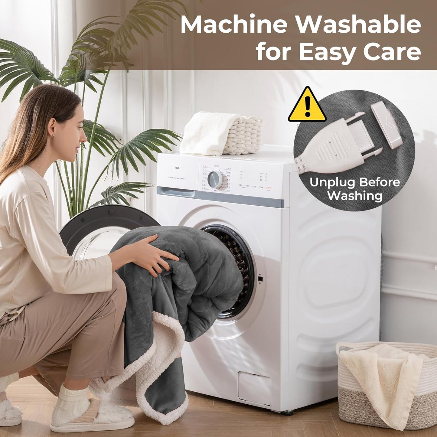 Kozyus™ - Wearable Heated Electric Blanket